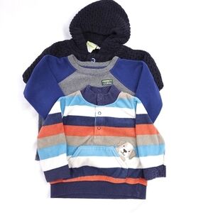 Bundle of 3 Baby Boy Sweaters Size 12 Months